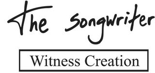 THE SONGWRITER WITNESS CREATION logo