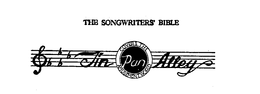 THE SONGWRITER'S BIBLE TIN PAN ALLEY COVERS THE AMUSEMENT WORLD logo