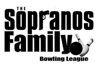 THE SOPRANOS FAMILY BOWLING LEAGUE logo