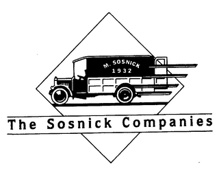 THE SOSNICK COMPANIES M. SOSNICK 1932 logo