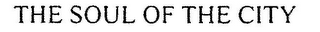 THE SOUL OF THE CITY logo
