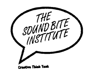 THE SOUND BITE INSTITUTE CREATIVE THINK TANK logo