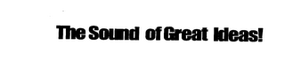 THE SOUND OF GREAT IDEAS! logo
