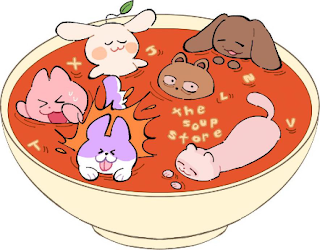 THE SOUP STORE L X J L V T N logo