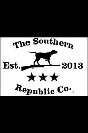 THE SOUTHERN REPUBLIC CO. EST. 2013 logo