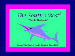 THE SOUTH'S BEST "TIES TO THE SOUTH" HOOKIN' UP EASTERN NORTH CAROLINA SINCE 2002 logo