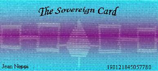 THE SOVEREIGN CARD JEAN NAPPI logo