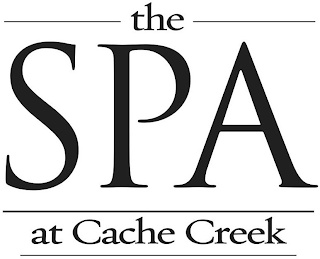THE SPA AT CACHE CREEK logo