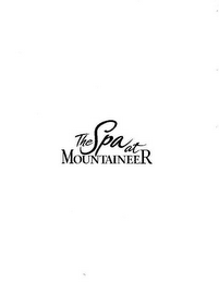 THE SPA AT MOUNTAINEER logo