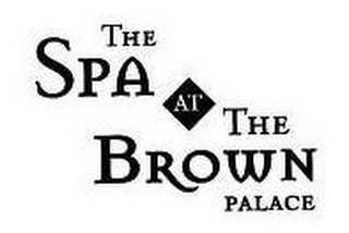 THE SPA AT THE BROWN PALACE logo