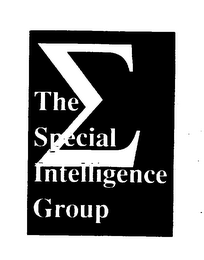 THE SPECIAL INTELLIGENCE GROUP logo