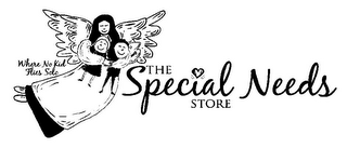 THE SPECIAL NEEDS STORE WHERE NO KID FLIES SOLO logo