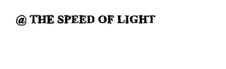 @ THE SPEED OF LIGHT logo