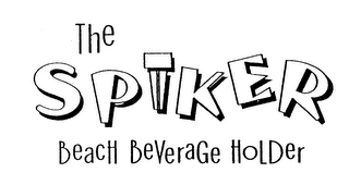 THE SPIKER BEACH BEVERAGE HOLDER logo