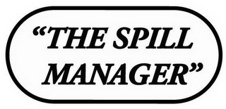 "THE SPILL MANAGER" logo