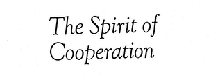 THE SPIRIT OF COOPERATION logo