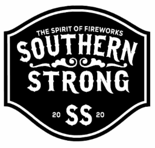 THE SPIRIT OF FIREWORKS SOUTHERN STRONG 20 SS 20 logo