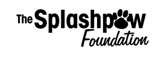 THE SPLASHPAW FOUNDATION logo