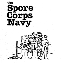 THE SPORE CORPS NAVY logo