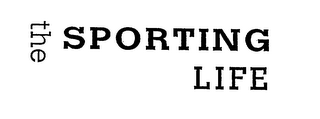 THE SPORTING LIFE logo
