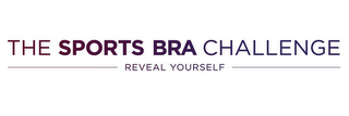THE SPORTS BRA CHALLENGE REVEAL YOURSELF logo