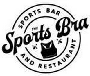 THE SPORTS BRA SPORTS BAR AND RESTAURANT logo