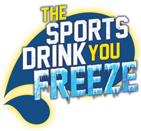 THE SPORTS DRINK YOU FREEZE logo