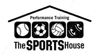 THE SPORTS HOUSE PERFORMANCE TRAINING logo
