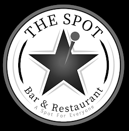 THE SPOT BAR & RESTAURANT A SPOT FOR EVERYONE logo