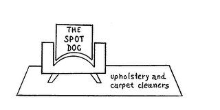 THE SPOT DOC UPHOLSTERY AND CARPET CLEANERS logo