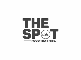 THE SPOT FOOD THAT HITS. logo