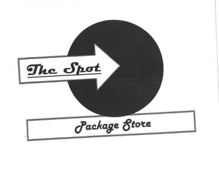 THE SPOT PACKAGE STORE logo