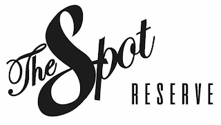 THE SPOT RESERVE logo