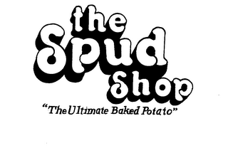 THE SPUD SHOP "THE ULTIMATE BAKED POTATO" logo