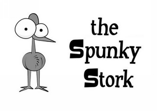 THE SPUNKY STORK logo