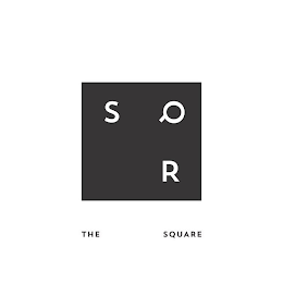 THE SQUARE S Q R logo