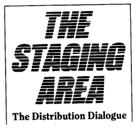 THE STAGING AREA THE DISTRIBUTION DIALOGUE logo