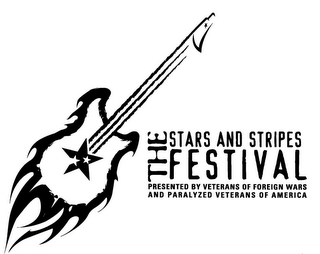THE STARS AND STRIPES FESTIVAL PRESENTED BY VETERANS OF FOREIGN WARS AND PARALYZED VETERANS OF AMERICA logo