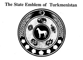 THE STATE EMBLEM OF TURKMENISTAN logo