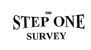 THE STEP ONE SURVEY logo