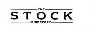 THE STOCK DIRECTORY logo