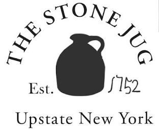 THE STONE JUG EST. 1752 UPSTATE NEW YORK logo