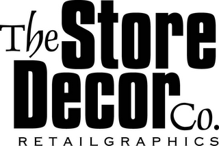 THE STORE DECOR CO. RETAILGRAPHICS logo