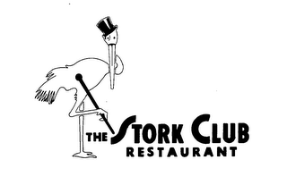 THE STORK CLUB RESTAURANT logo
