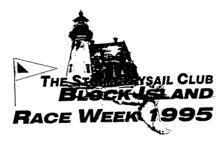 THE STORM TRYSAIL CLUB BLOCK ISLAND RACE WEEK 1995 logo