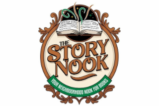 THE STORY NOOK YOUR NEIGHBOORHOOD NOOK FOR BOOKS logo