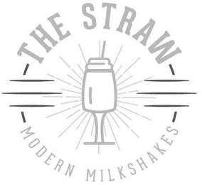THE STRAW MODERN MILKSHAKES logo