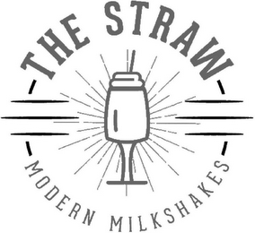 THE STRAW MODERN MILKSHAKES logo
