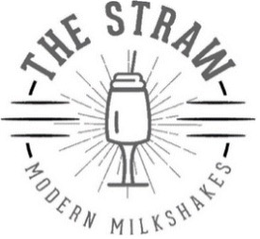 THE STRAW MODERN MILKSHAKES logo