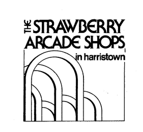 THE STRAWBERRY ARCADE SHOPS IN HARRISTOWN logo